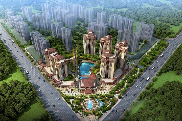 毗海澜湾沙盘图