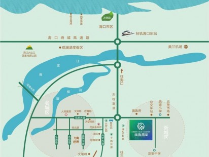 绿海花园区位图 绿海花园区位图