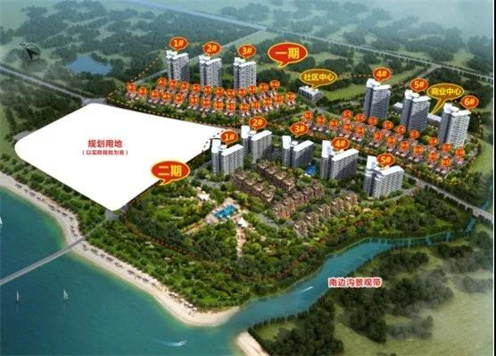 中国铁建龙沐湾一号鸟瞰图
