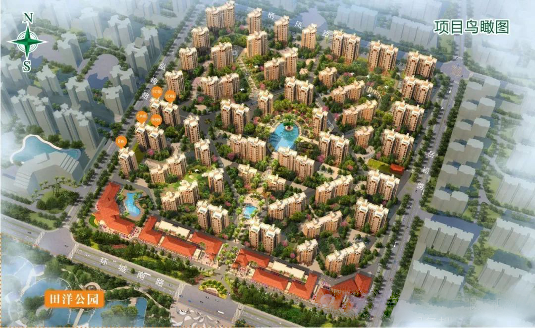 日广凤羽林住宅房源在售,主力建面约101-105㎡