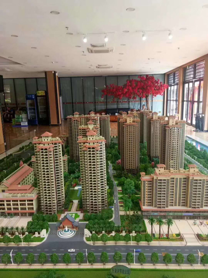 舜天怡居万泉沙盘图