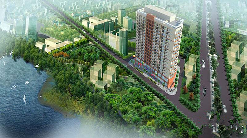 万泉山水绿都沙盘图