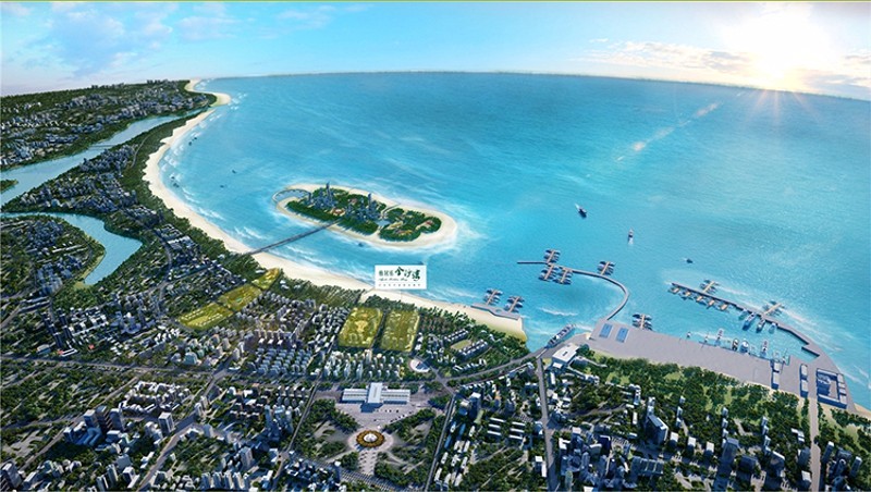 雅居乐金沙湾整体鸟瞰图 雅居乐金沙湾整体鸟瞰图