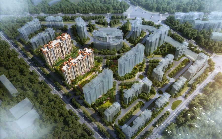 建业花园里在售建面约109-116㎡