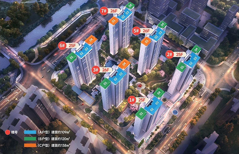 保利汀澜和著沙盘图