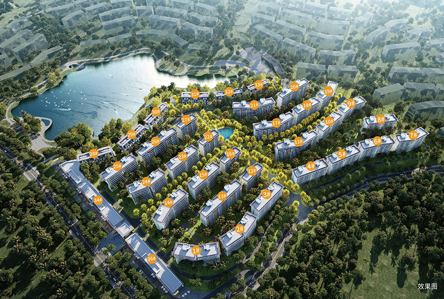 华润石梅湾九里沙盘图