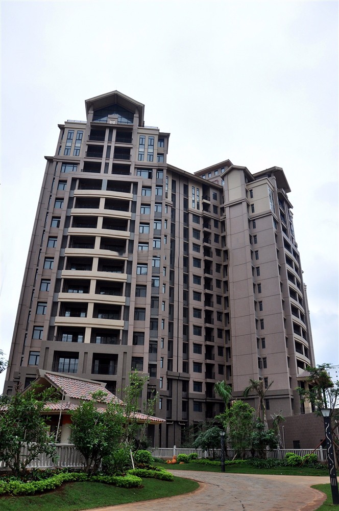 小区楼栋实景图