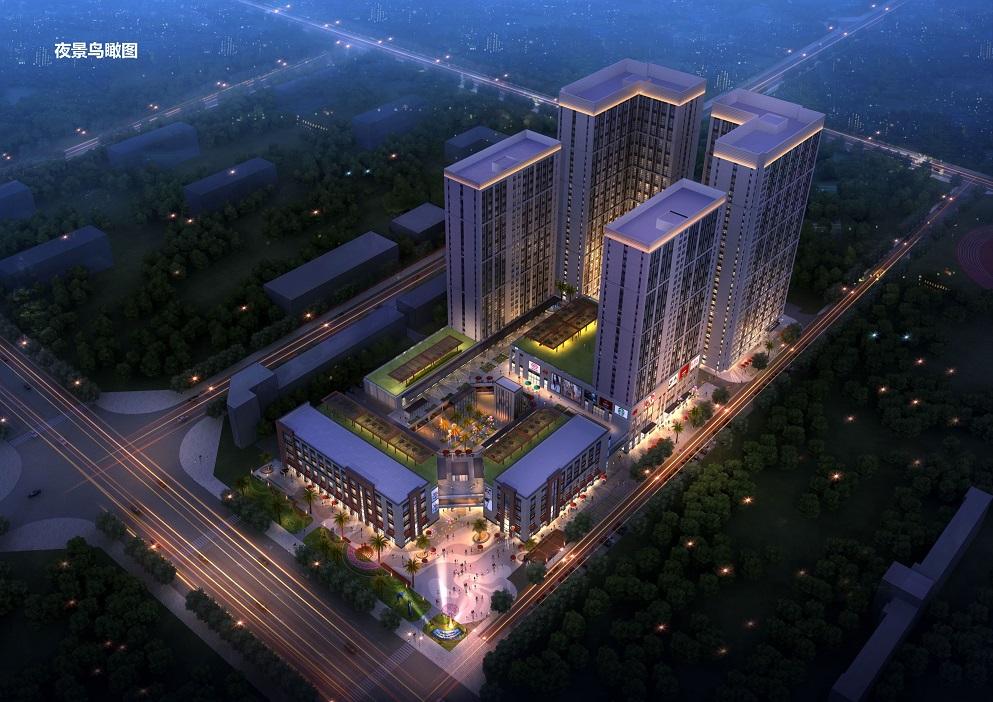 富达美广场沙盘图