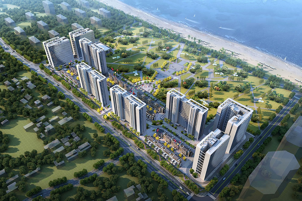 碧桂园舒漫的海在售平层和创办空间