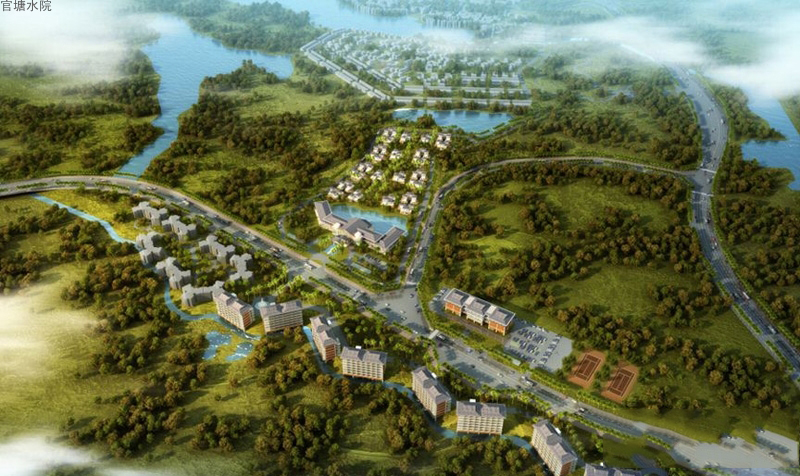 官塘水院鸟瞰图  4