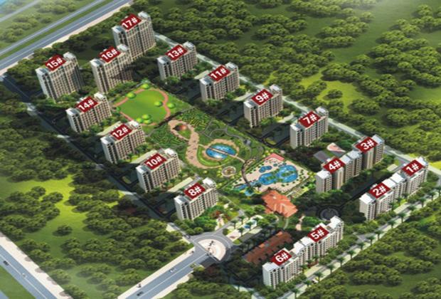 金典心城12#尾盘在售 建面约77-90㎡两房