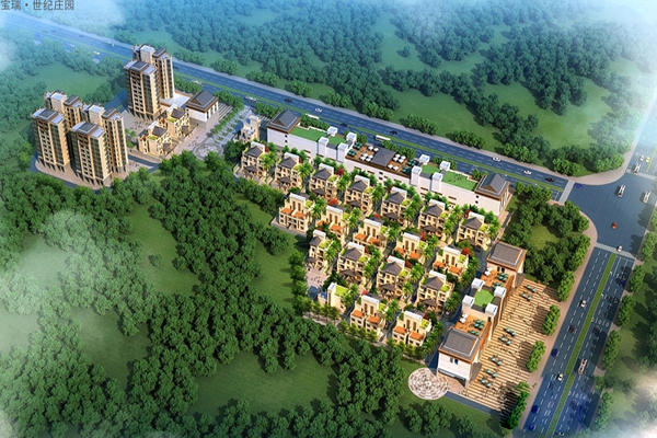 宝瑞世纪庄园主力户型建面为97-114平的大三房户型,均价8300元/平