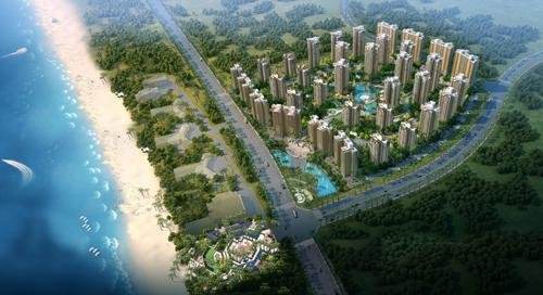 临高汇泽蓝海湾目前在售建面约69㎡户型
