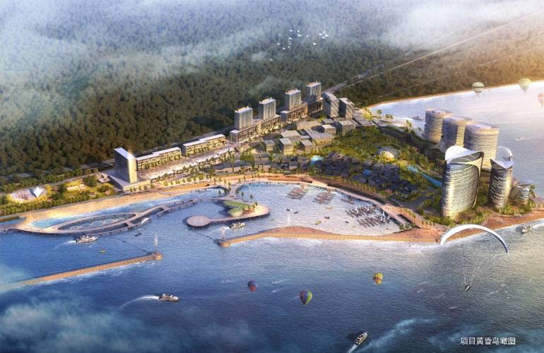 龙栖湾新半岛在售海景loft和别墅产品