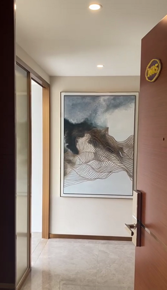 海域阳光C2户型样板间实景拍摄