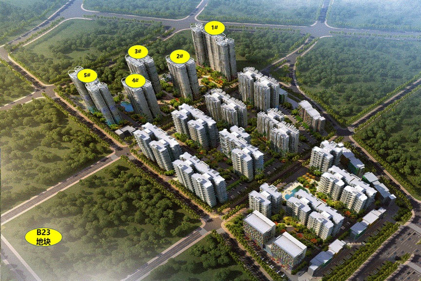 保利崖州湾主推户型建面为101㎡-105㎡的三房