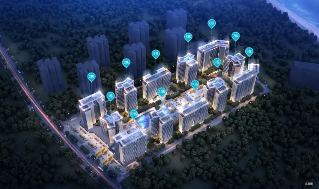 融创高隆湾在售户型建面约103-123㎡