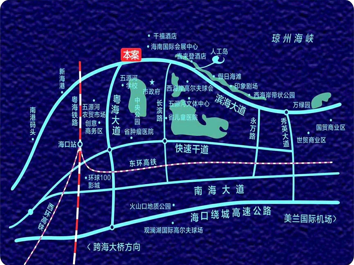 凤凰悦海区位图 凤凰悦海区位图