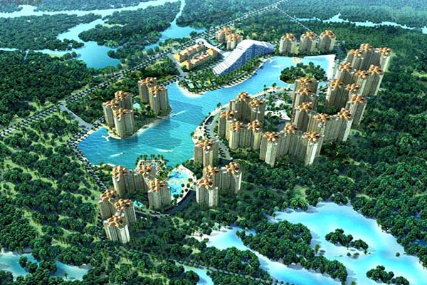 金手指白鹭湖在售单价6600元/㎡起