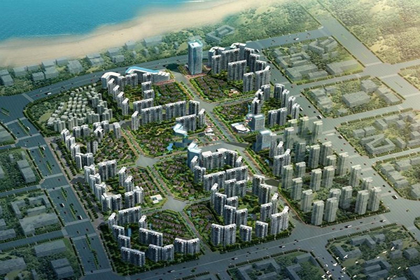 大华锦绣海岸鸟瞰图 大华锦绣海岸鸟瞰图