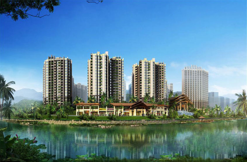 清能丽景湾户型为建面61-79平米两居室
