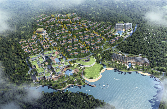 三亚新湖海棠春晓规划湖畔七景