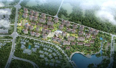 海棠盛世鸟瞰图