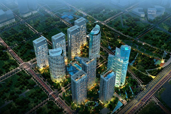 海域阳光天幕平墅项目新品加推，建面有236、269㎡五房三厅