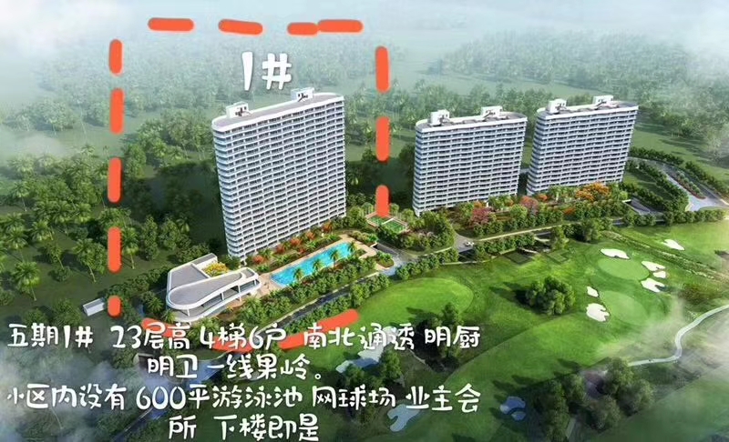 观澜湖九里高层、联排在售,洋房、商业待定