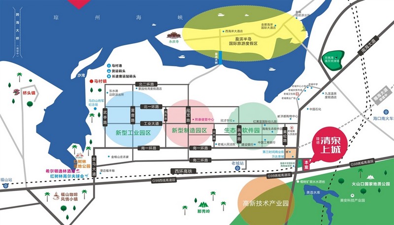隆德清泉上城区位图