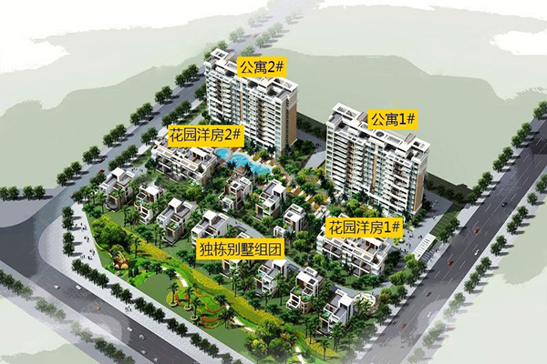 海景壹号项目在售中，别墅毛坯现房户型建面430&mdash;440㎡，均价38000元/㎡