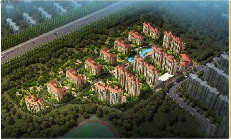 绿海花园鸟瞰图 绿海花园鸟瞰图