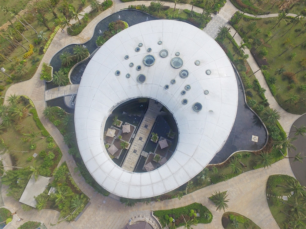 海南佰悦湾社区会所实景图