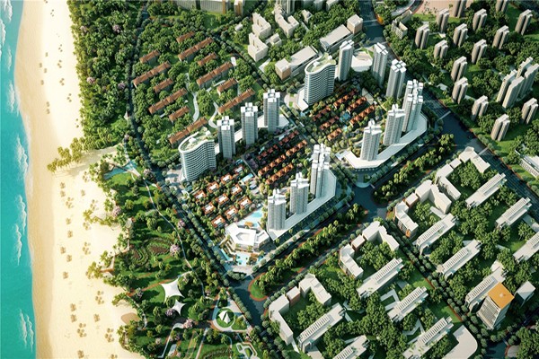 雅居乐金沙湾鸟瞰图 雅居乐金沙湾鸟瞰图