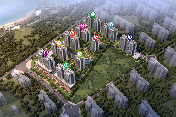 海南绿地城江东首府，500强绿地集团打造