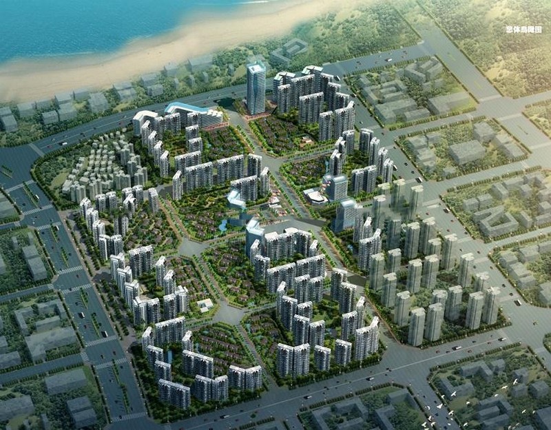 大华锦绣海岸主力户型为48平-206平2居-5居