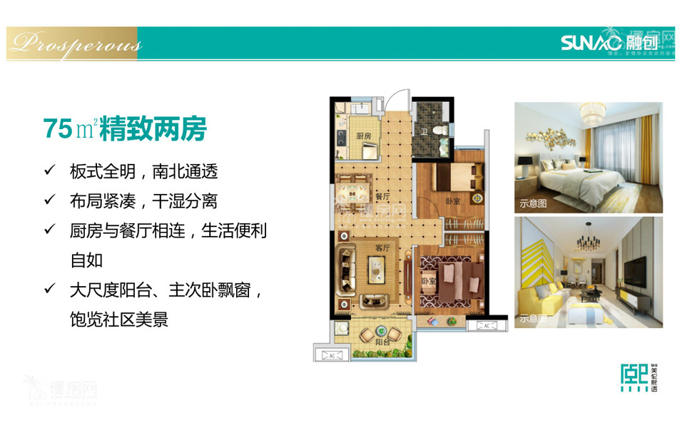 融创美伦熙语B户型
