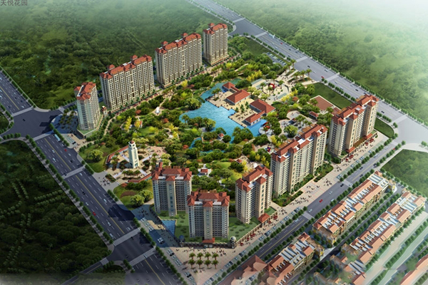 天悦花园项目3#在售，主力户型建面约105-120㎡三房