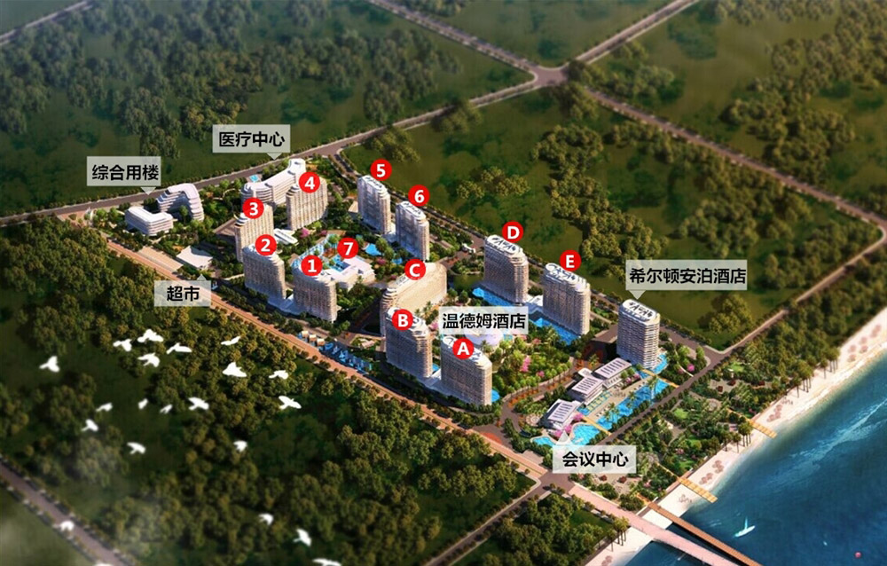 一个高端医疗养生又养老的社区——海南佰悦湾