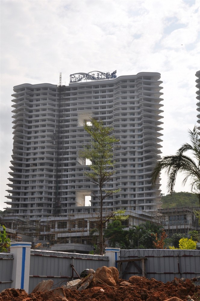 龙栖海岸实景图