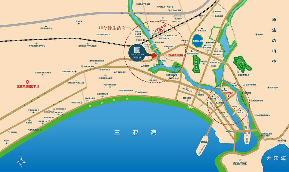 区位图