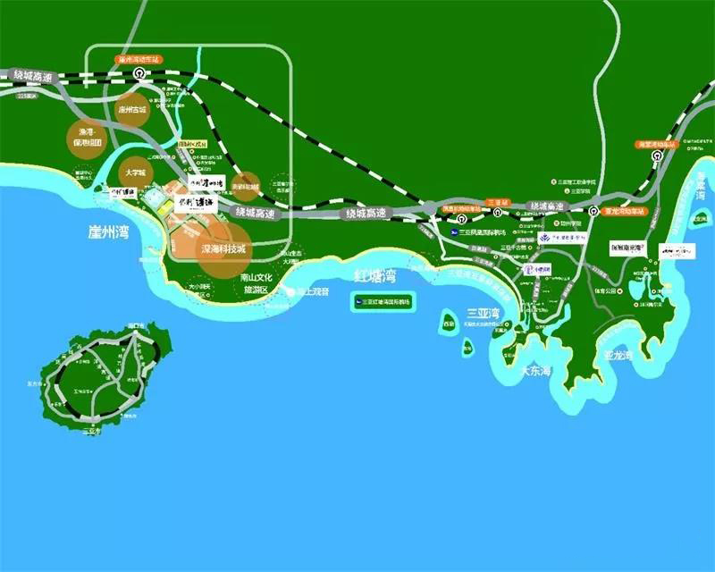 保利浅海区位图
